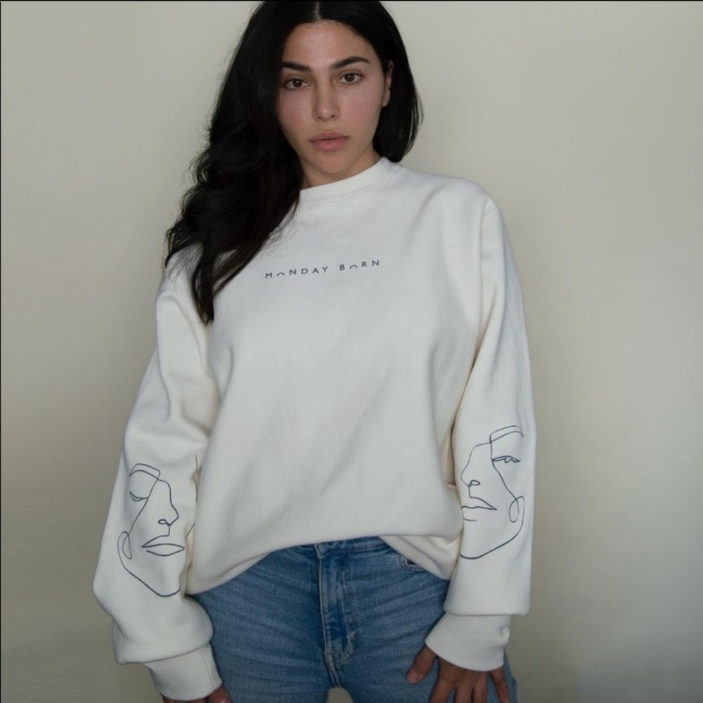 Monday born sweatshirt